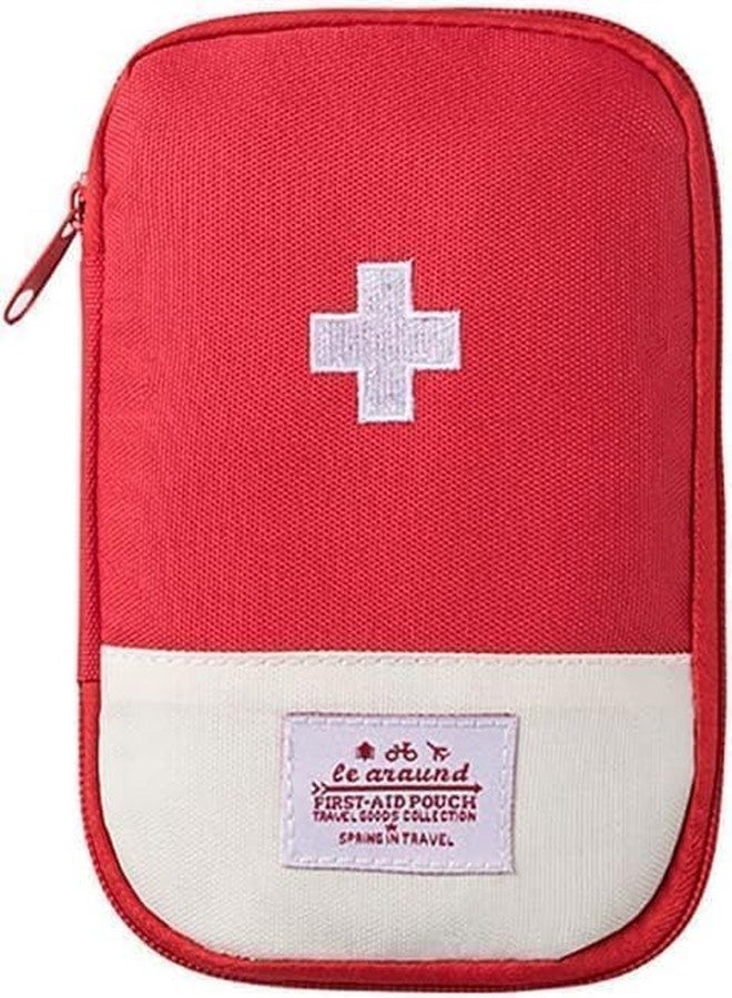 SelHeng 4 Pcs Portable Travel First Aid Pouch,Empty Mini First Aid Pouch,Outdoor Camping Hiking First Aid Medical Rescue Bag Multi-Function Emergency Medicine Storage Organizer Bag Household Supplies(Small) - Image 5
