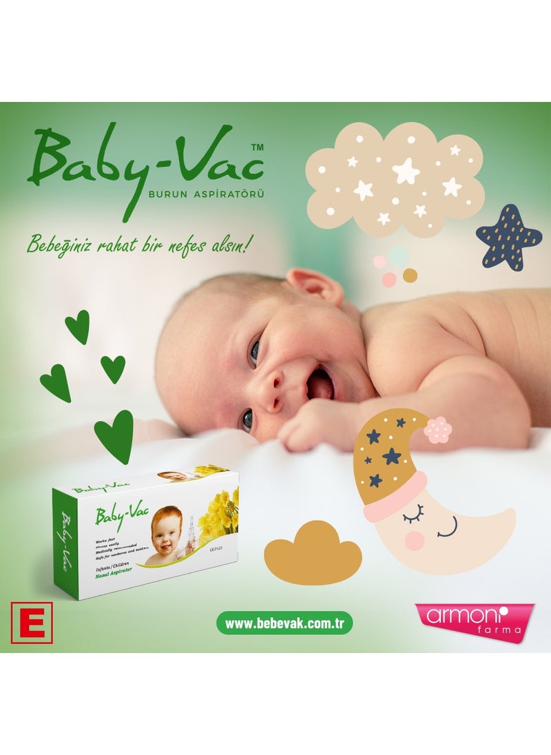Baby Vac - nasal aspirator works with a vacuum cleaner. - Image 1