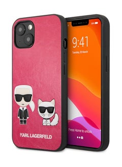 Karl Lagerfeld PU Leather Case Karl & Choupette Bodies Embossed For iPhone 13 Mini(5.4") - pzsku/ZCE8F31D60C4DCE1EEE5BZ/45/_/1699356938/11a46ed8-01f2-4380-bbd5-3a571efb48d9