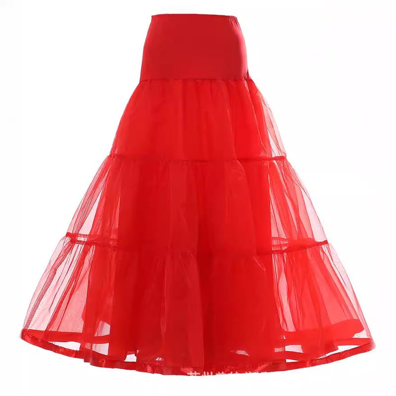 Floor-Length A-Line Wedding Petticoat Underskirt - Image 4