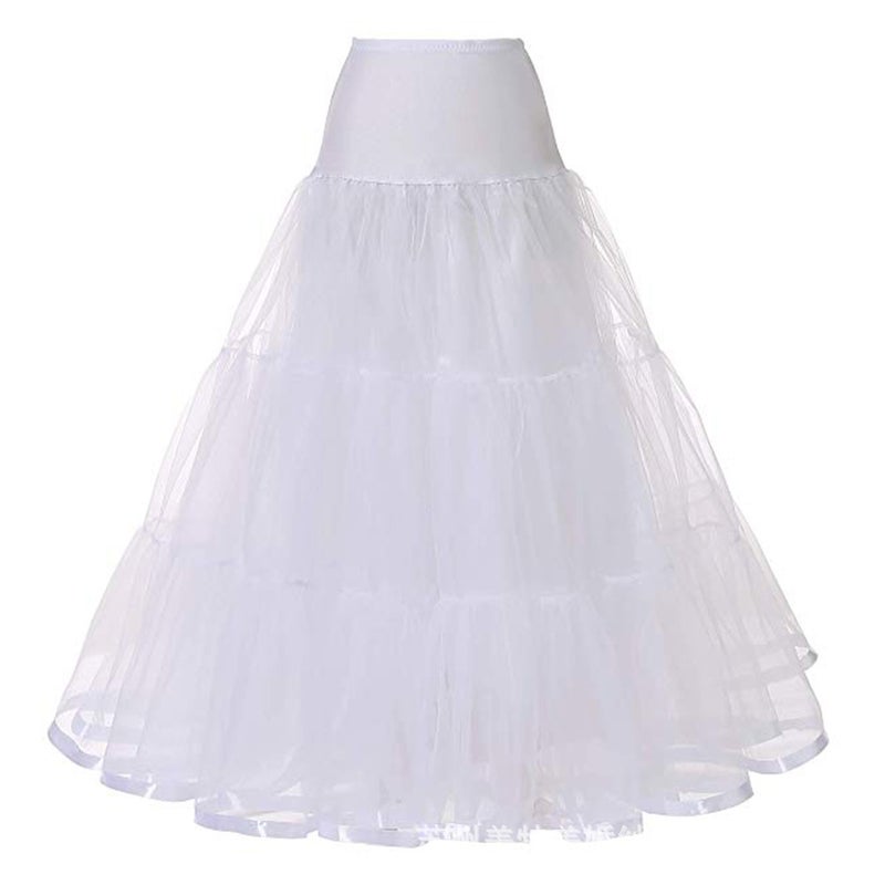Floor-Length A-Line Wedding Petticoat Underskirt - Image 2
