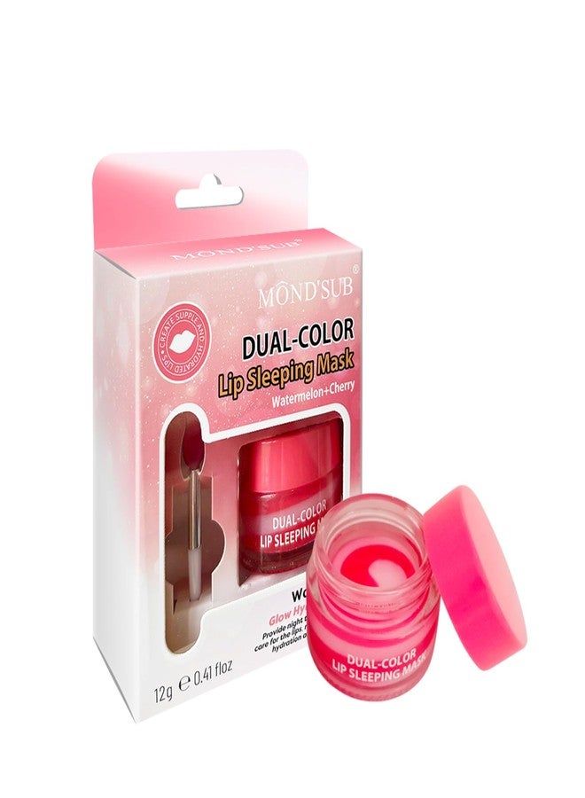 Mond'sub MOND’SUB Intense Repairing Lip Mask - Professional Overnight Treatment for Severely Chapped Lips with Key Watermelon Extract & Cherry Complex lip moisturizer for extreme dryness - Image 1
