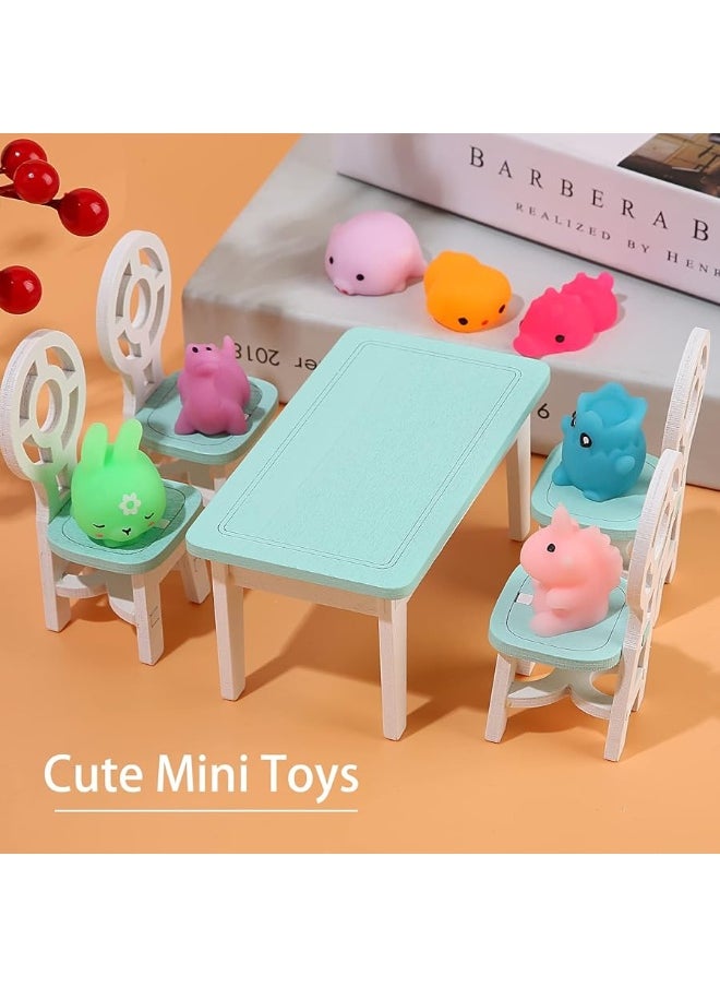 Bingcute - 72 pcs Mochi Squishy Toys, Kawaii Squishy Animals for Party Favors Classroom Prize Pinata Easter Fillers Fidget Toys Pack Bulk Squishies Toys Gifts Christmas Stocking Valentines - Image 1