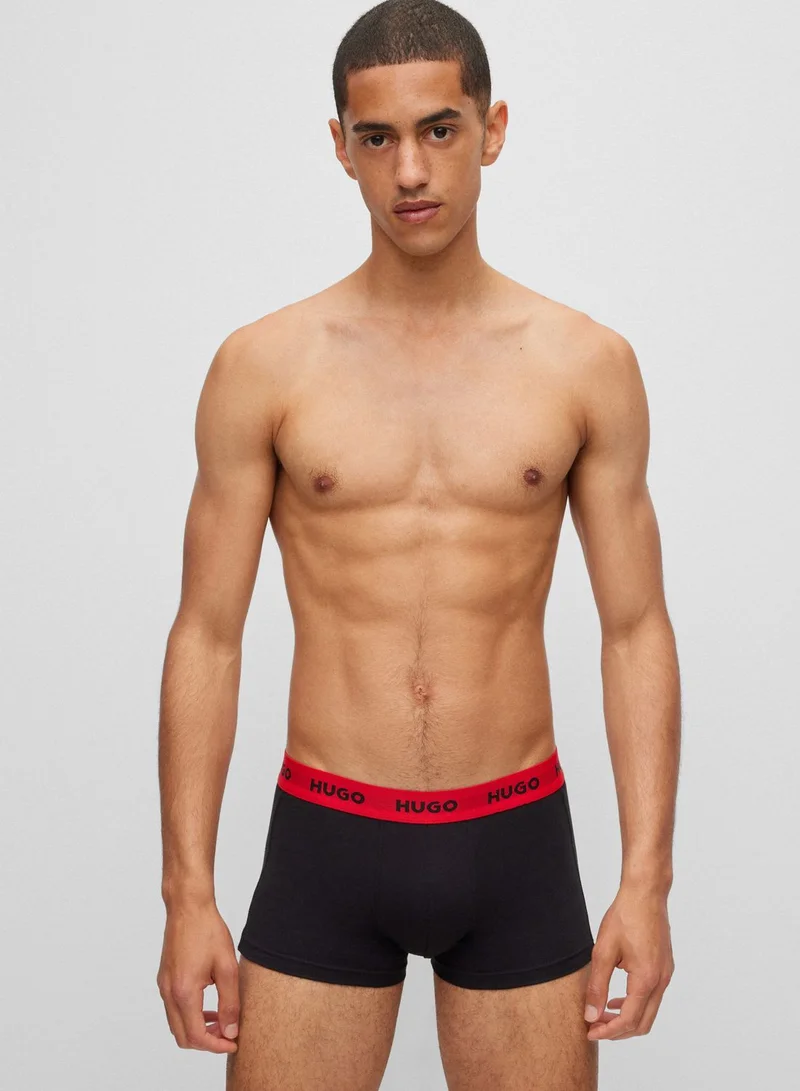 HUGO 3 Pack Assorted Trunks