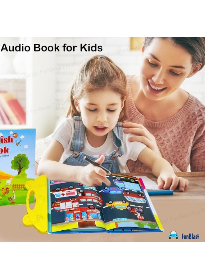 كتاب التعليمي الناطق للأطفال - كتاب إلكتروني تفاعلي لتعليم الحروف والأرقام والموسيقى مع أصوات ونغمات تعليمية - Image 3