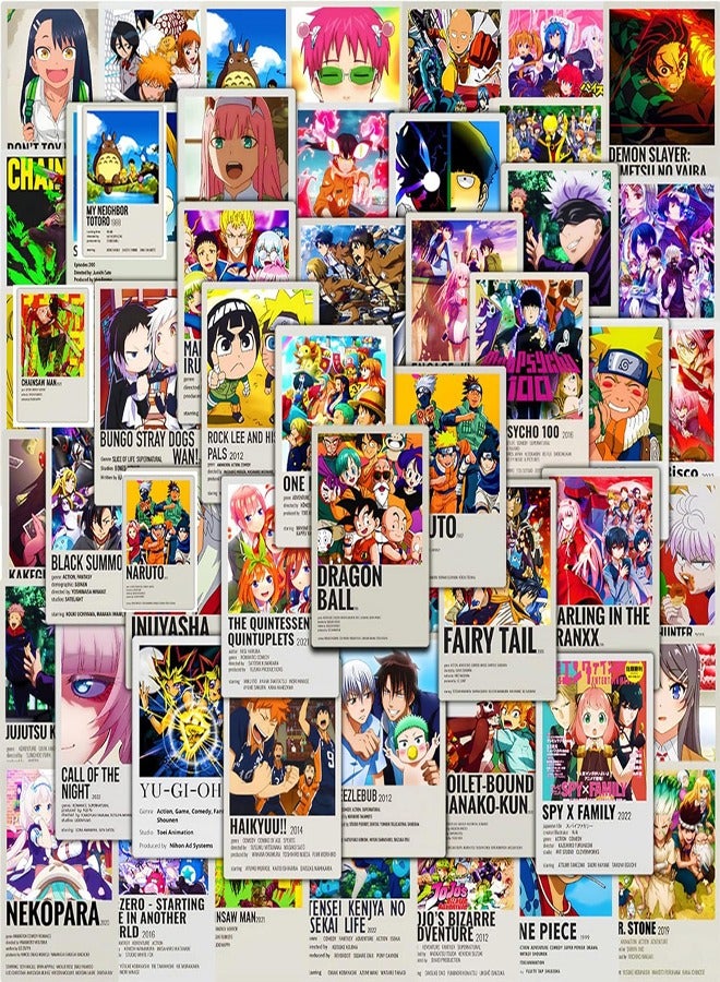 25 Pcs Japanese Anime Character Stickers No Repeat Stickers