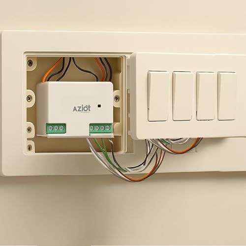 AZIOT 4 Node Smart Switch - Wifi/Bluetooth Communication - Made in India - Timer Function - Voice command (4 Node) - Image 2