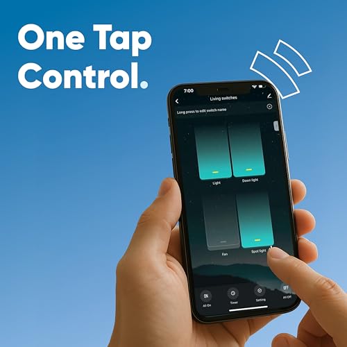 AZIOT 4 Node Smart Switch - Wifi/Bluetooth Communication - Made in India - Timer Function - Voice command (4 Node) - Image 3