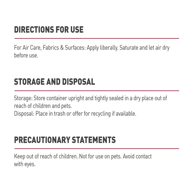 Nature's Miracle Natureâ€™s Miracle Air Care Deodorizer Air, Fabric and Surface Spray Lavender & Vanilla Scent, 24 Ounces, Pet Odor Eliminator - Image 2