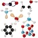 SOUJOY 444 Pcs Chemistry Molecular Model for Building Organic and Inorganic Structures 3D Visual Science Learning Set with Atoms Bonds Links and Short Link Remover Tool for Students Teachers - Image 4