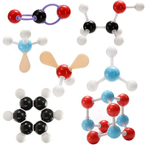 SOUJOY 444 Pcs Chemistry Molecular Model for Building Organic and Inorganic Structures 3D Visual Science Learning Set with Atoms Bonds Links and Short Link Remover Tool for Students Teachers - Image 5