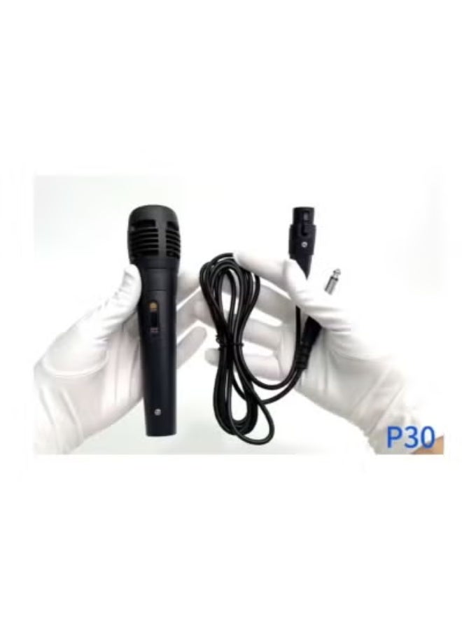 Haino Teko P30 Wireless Bluetooth Speaker with RGB Lights & Microphone – Deep Bass, 5-Hour Playtime, Portable Black Speaker for Indoor & Outdoor Entertainment, Travel & Parties - Image 2