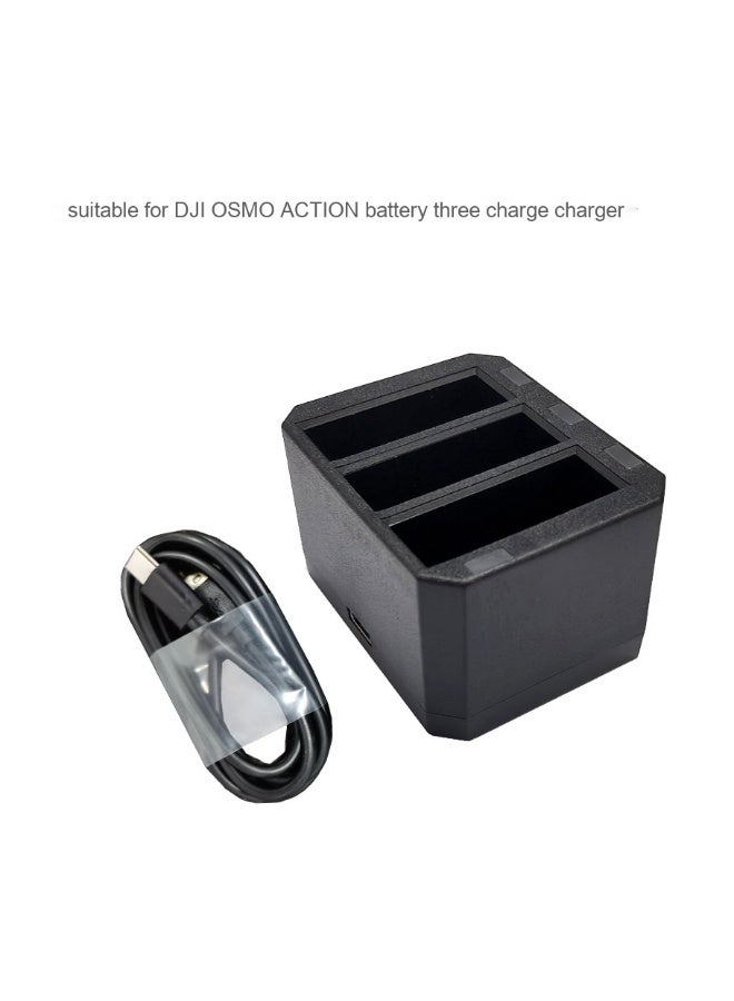 DJI OSMO ACTION 1 Action Camera Triple Battery Charger - Image 1