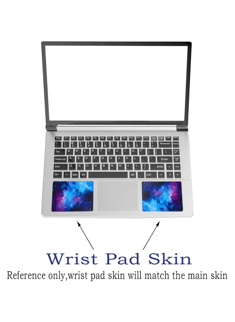 Laptop Skin Sticker Decal,12" 13" 13.3" 14" 15" 15.4" 15.6 inch Vinyl Cover Art Protector Notebook PC (Free 2 Wrist Pad Included), Decorative Waterproof Removable, Nebula Galaxy - pzsku/ZCE8FCBB07F9F80180CBAZ/45/_/1734430510/8879699e-9bd1-4413-9b51-0a3e2accbbf4