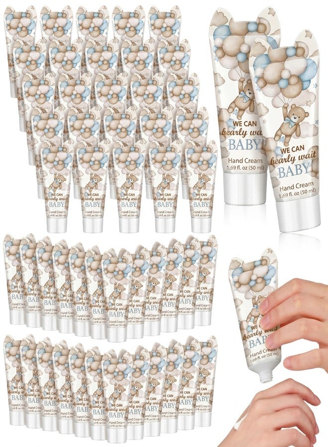 Sacubee 50 Pack We Can Bearly Wait Baby Shower Hand Cream Bulk Bear Baby Shower Favors for Guests Travel Size Hand Lotion for Gender Reveal Favors Souvenirs Bag Stuffer Appreciation Thank You Gift, 1.7 Fl. oz - Image 1