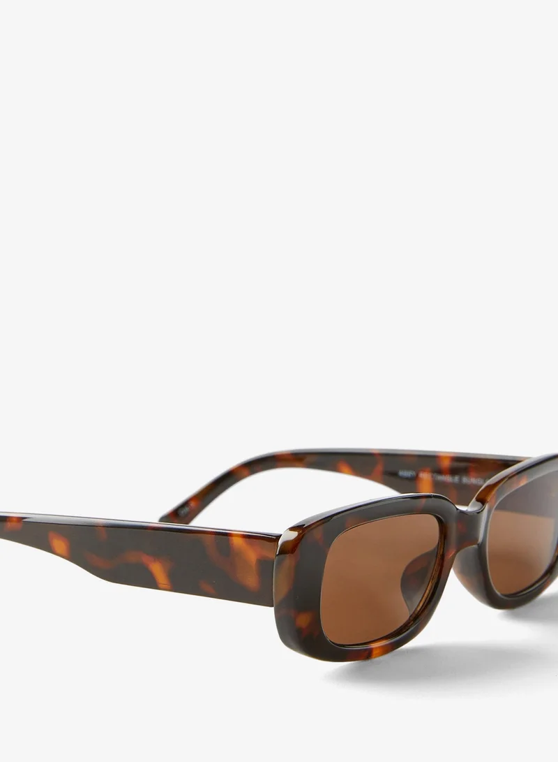 Rubi ABBY RECTANGLE SUNGLASSES