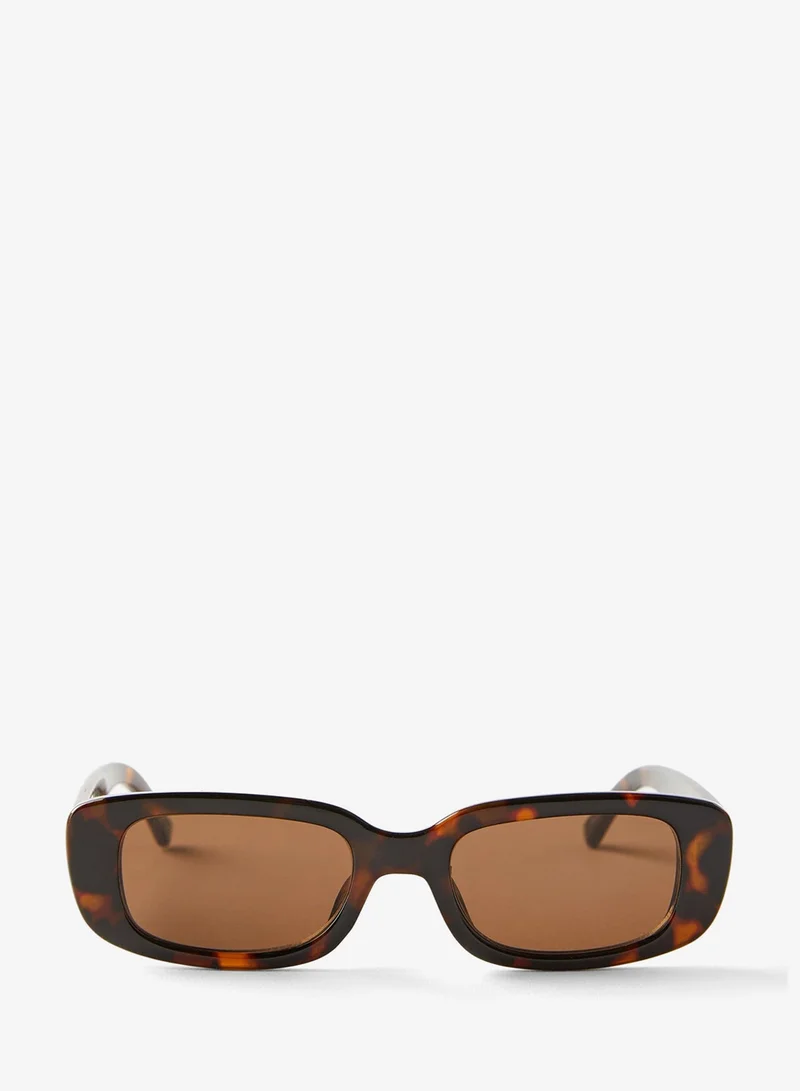 Rubi ABBY RECTANGLE SUNGLASSES
