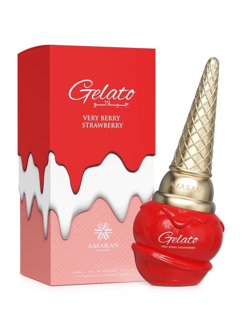AMARAN Gelato Very Berry Strawberry Eau de Parfum 100ml | Sweet Fruity Gourmand Long-Lasting Perfume for Women by Amaran - Image 5