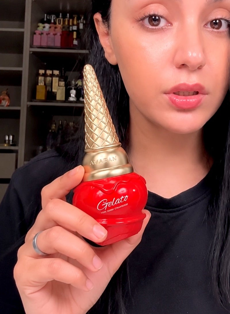 AMARAN Gelato Very Berry Strawberry Eau de Parfum 100ml | Sweet Fruity Gourmand Long-Lasting Perfume for Women by Amaran - Image 4