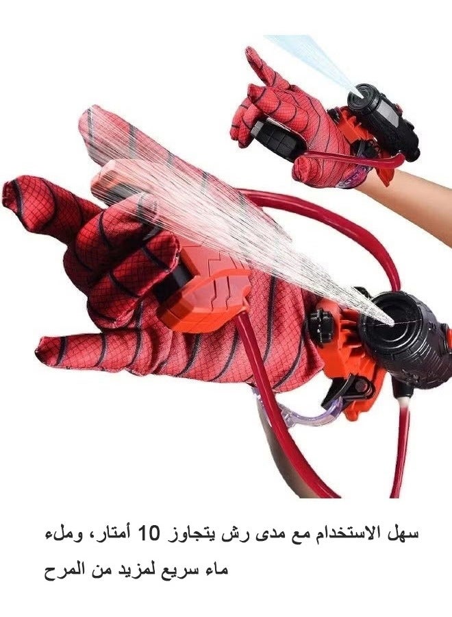 Wrist Launcher Push-To-Fire Water Gun Children's Wearable Arm Water Play Toys (With Kids Gloves)  - Image 1