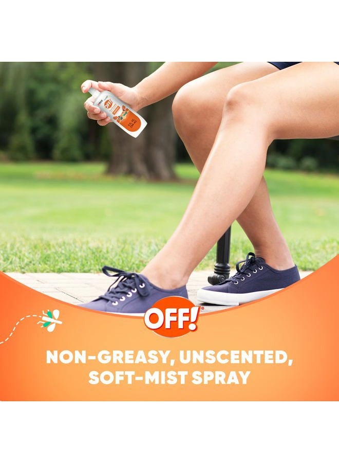 OFF! FamilyCare Insect & Mosquito Repellent Spritz, Unscented Bug spray with Aloe-Vera, 7% Deet, 6 oz (Pack of 12) - Image 3