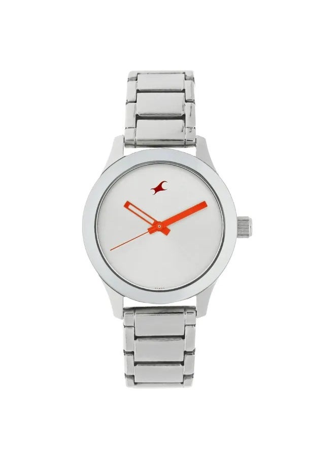 fastrack Women's Analog Round Shape Stainless Steel Wrist Watch - 6078SM02 - 41 Mm  - Image 1