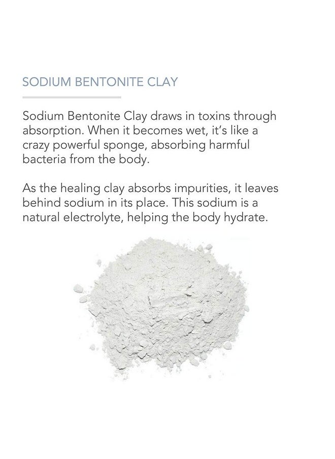 PURE BODY NATURALS Pure Body Naturals Bentonite Clay Powder for DIY Detox Body & Face Mask, Pure Indian Healing Clay for Deep Pore Cleansing and Armpit Detox for Women, (8.0 oz)  - Image 4