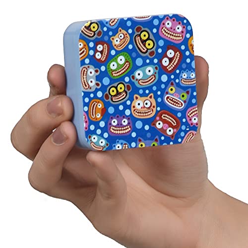 VIVID VividVisionInt® Mini Portable Contact Lens Case Container Kit with Mirror Tweezer Applicator Lens Stick and Solution Bottle Daily Usable in Travelling Portable Lens Box LC-3033-C3 - Image 5