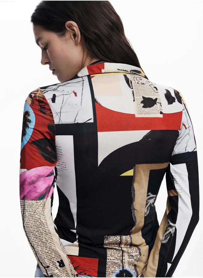 DESIGUAL T-Shirt Designed By Mr. Christian Lacroix
