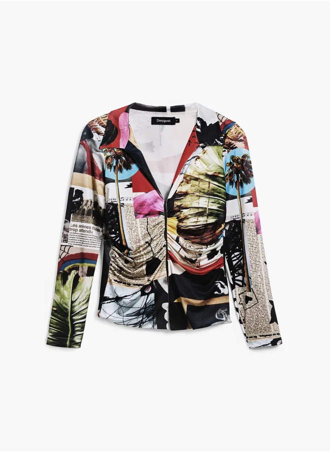 DESIGUAL T-Shirt Designed By Mr. Christian Lacroix