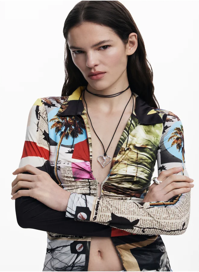 DESIGUAL T-Shirt Designed By Mr. Christian Lacroix