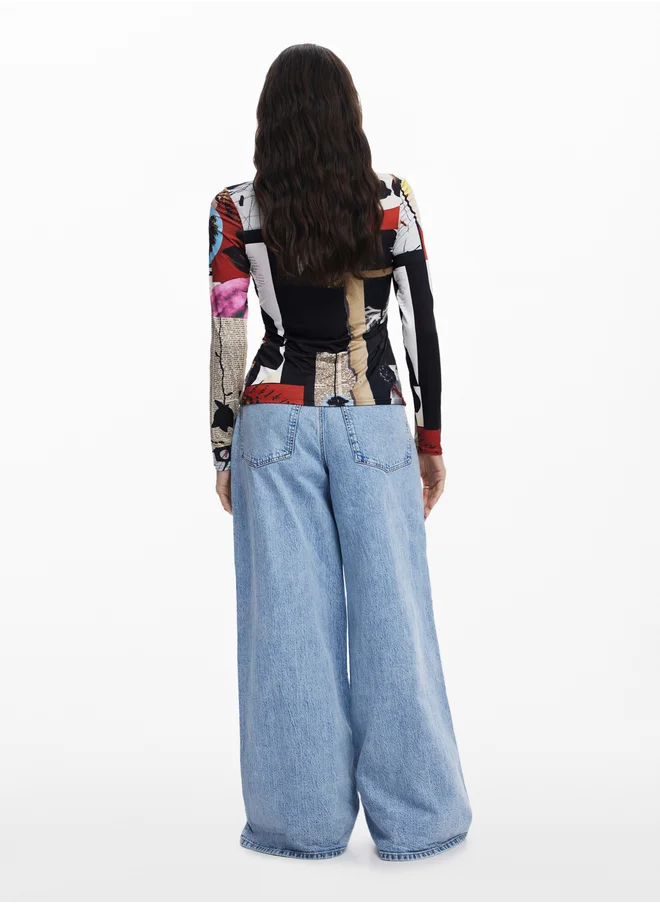 DESIGUAL T-Shirt Designed By Mr. Christian Lacroix