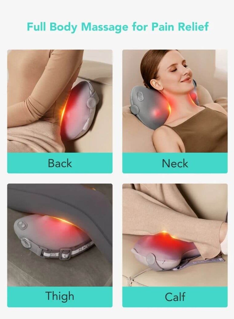 SKG T1-2 Pro Shiatsu Back & Neck Massager with Heat - Image 3