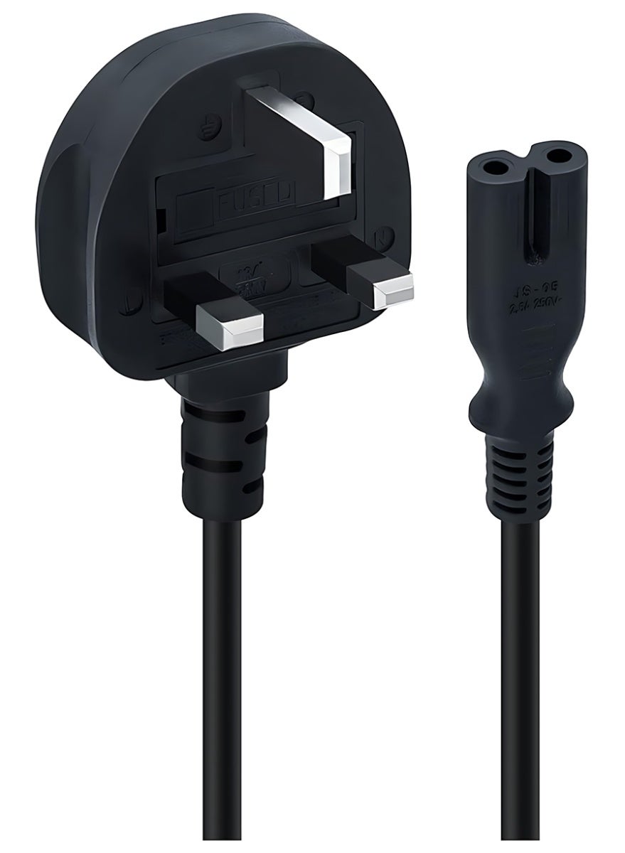 كلافون كابل طاقة بريطاني من كلافون بطول 1.8 متر نوع IEC320C7