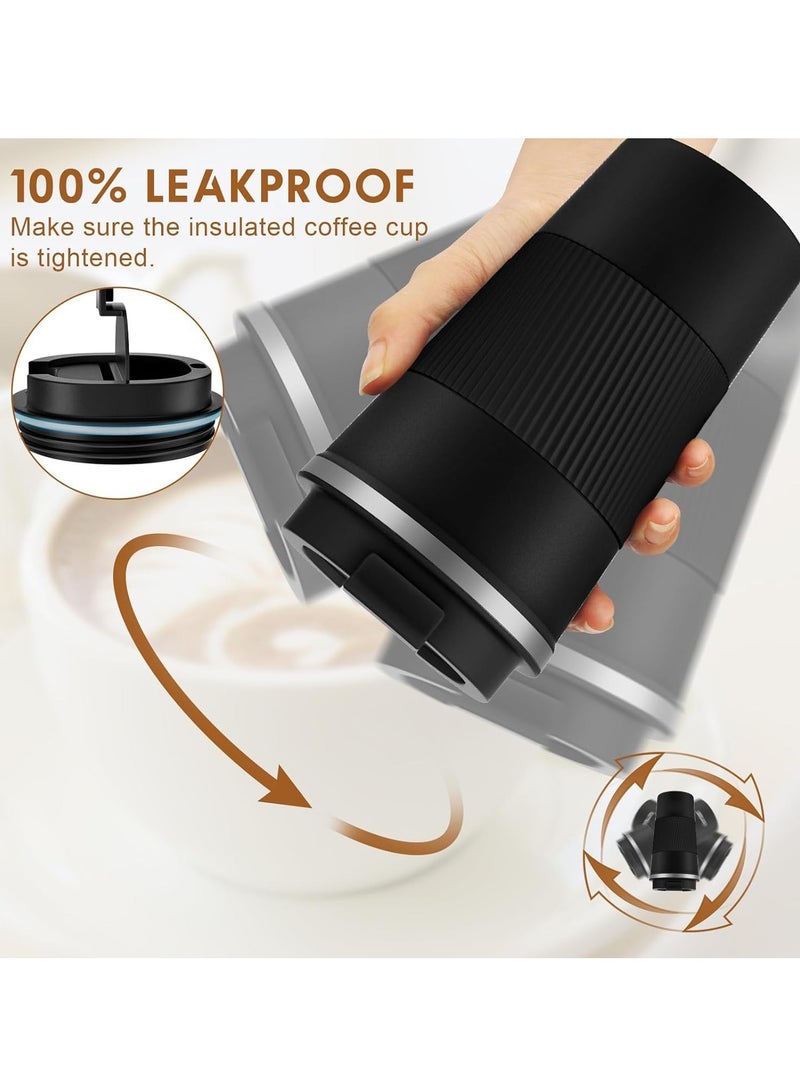 Travel Coffee Mug Stainless Steel Vacuum Ice and Hot Drinks Insulated Tumbler for Home Office Outdoor Works  - Image 3