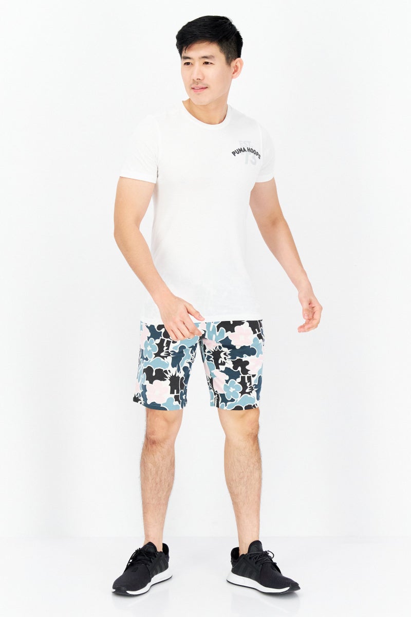 PUMA Men Sportswear Fit Brand Logo Outdoor Shorts, Sage Combo  - Image 4