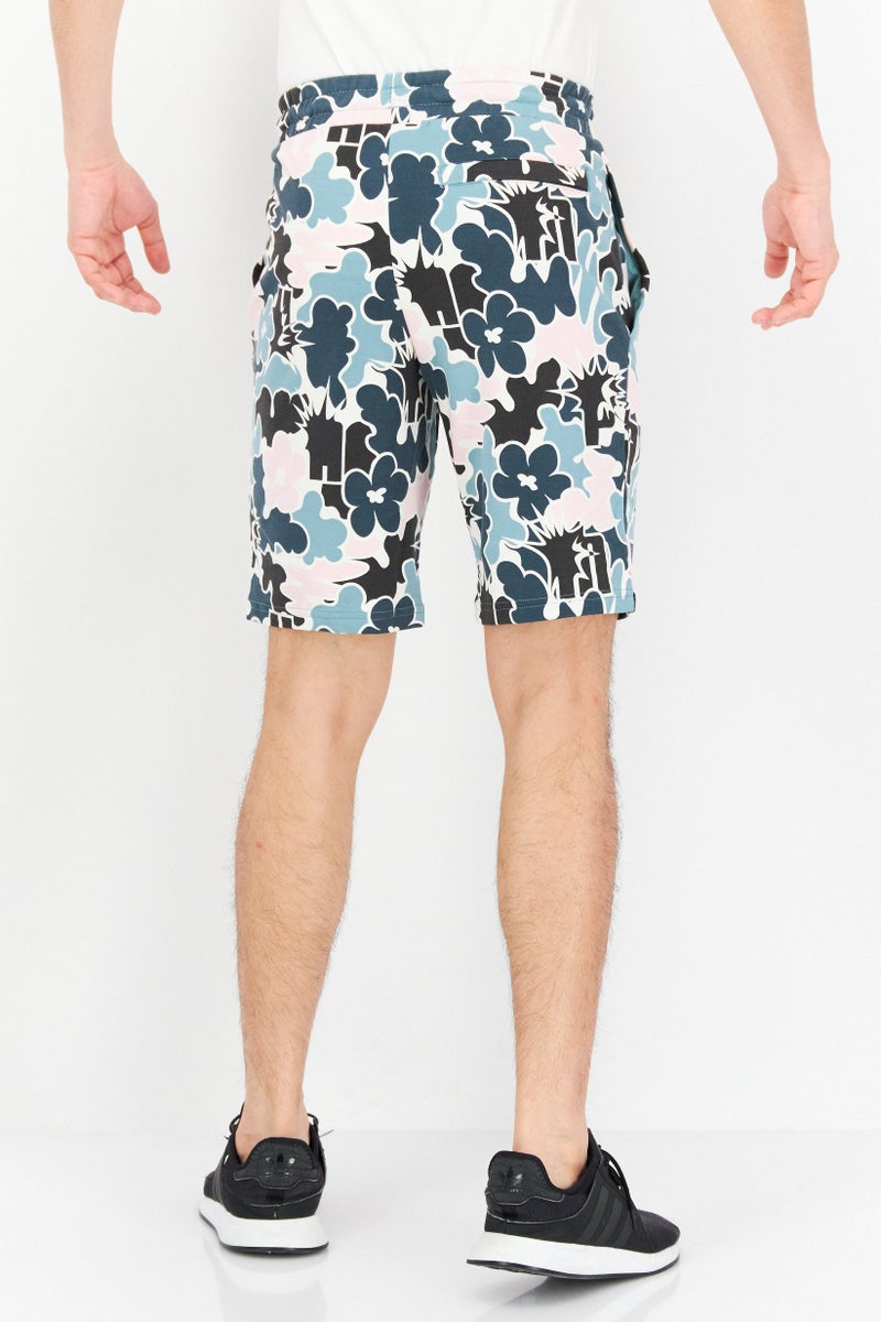 PUMA Men Sportswear Fit Brand Logo Outdoor Shorts, Sage Combo  - Image 3