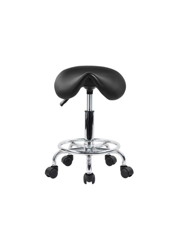 Generic Hairdressing chair bench beauty chair  bench dental lift adjustment  saddle pulley stool  - Image 1