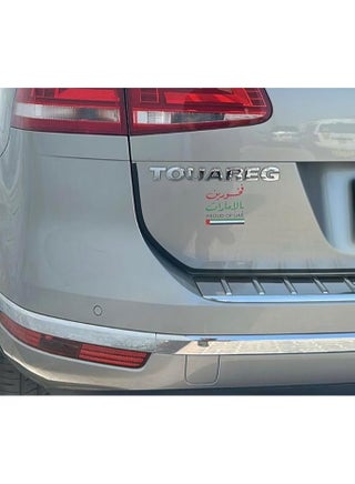 "PROUD OF UAE" Waterproof and UV Resistant Vinyl Sticker 8x8cm - view 3
