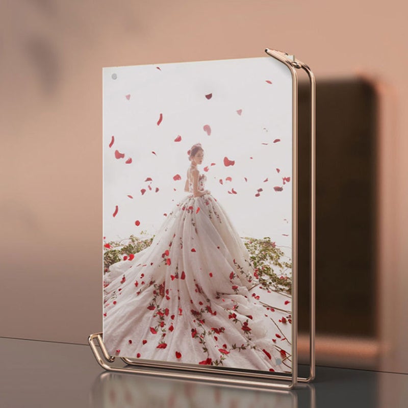🏠 حامل صور بتصميم أكريليك ومعدن للديكور المنزلي العصري - Image 3