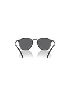 GIORGIO ARMANI Giorgio Armani 0AR8186U 50608152 Men's Matte Nylon Grey Full Frame Box for Adults  - Image 3