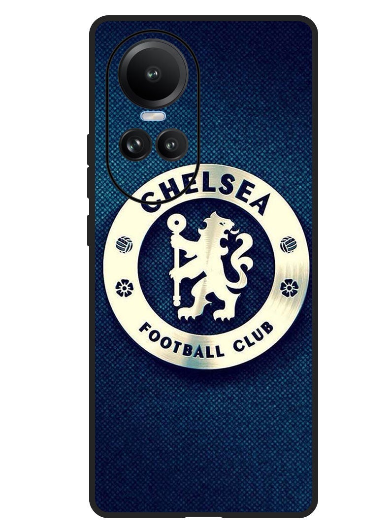 Theodor Protective Case Anti Scratch Shock Proof Bumper Cover For Oppo Reno 10/10 Pro Chelsea Blue - Image 1