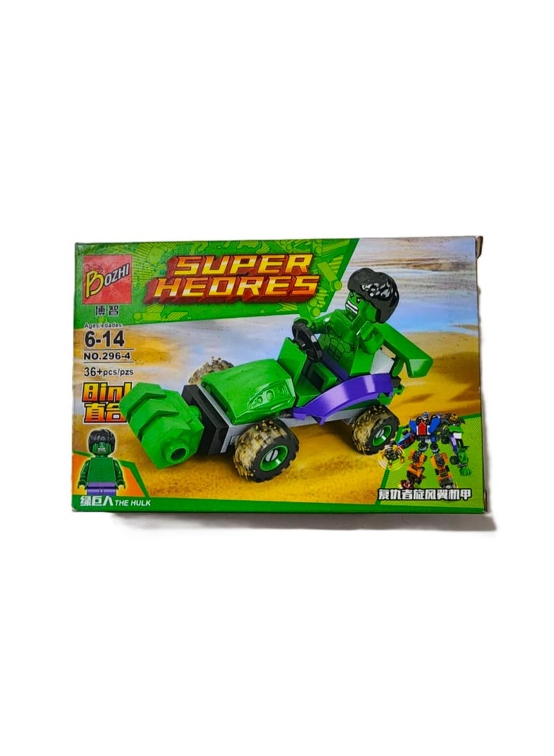 Bozhi Mini Building Blocks – Avengers Different Heroes Models for Kids – Lego-Style Construction Toy for Kids - Image 2