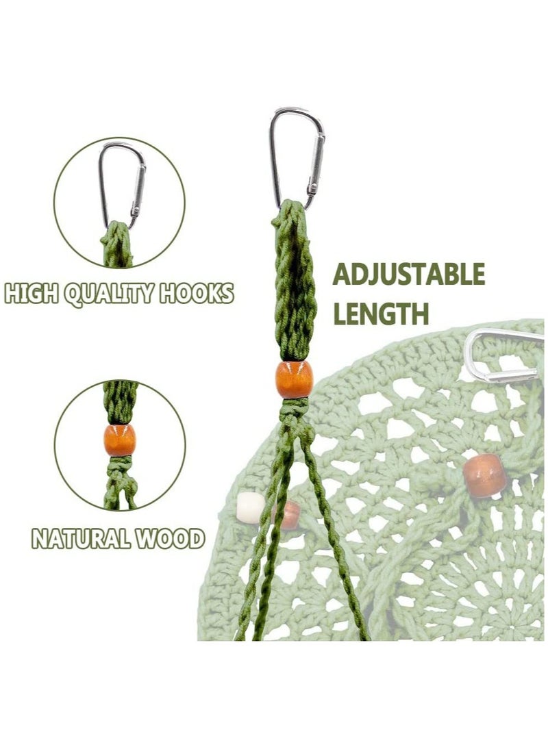 general Lizard sleeping bed parrot hammock pet climbing cotton nest swing hamster chameleon toy hammock - Image 2