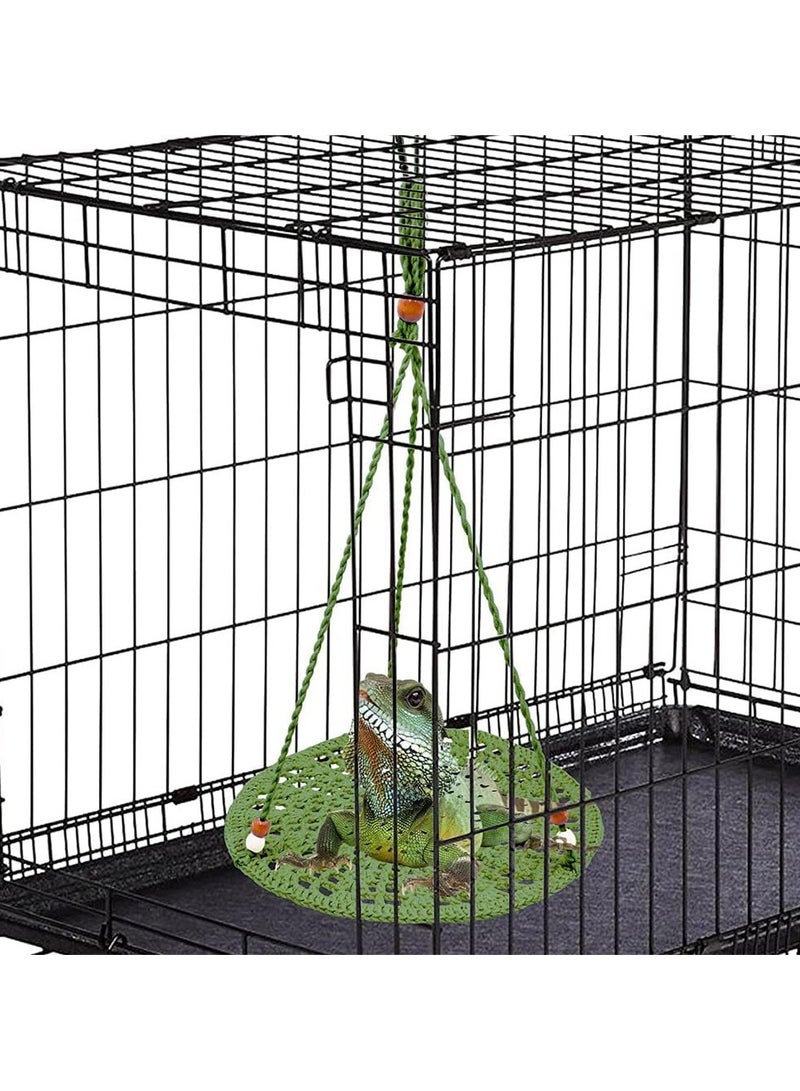 general Lizard sleeping bed parrot hammock pet climbing cotton nest swing hamster chameleon toy hammock - Image 3