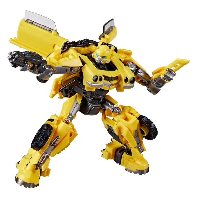 Transformers Studio Series Deluxe Class 100 Bumblebee Toy Rise of The Beasts 45inch Action Figure for Boys and Girls Ages 8 and Up - Image 3