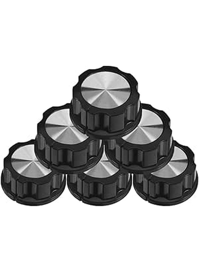 Universal Electric Stove Timer Knob Replacement 6Pcs Black Rotary Control Switch - Image 1
