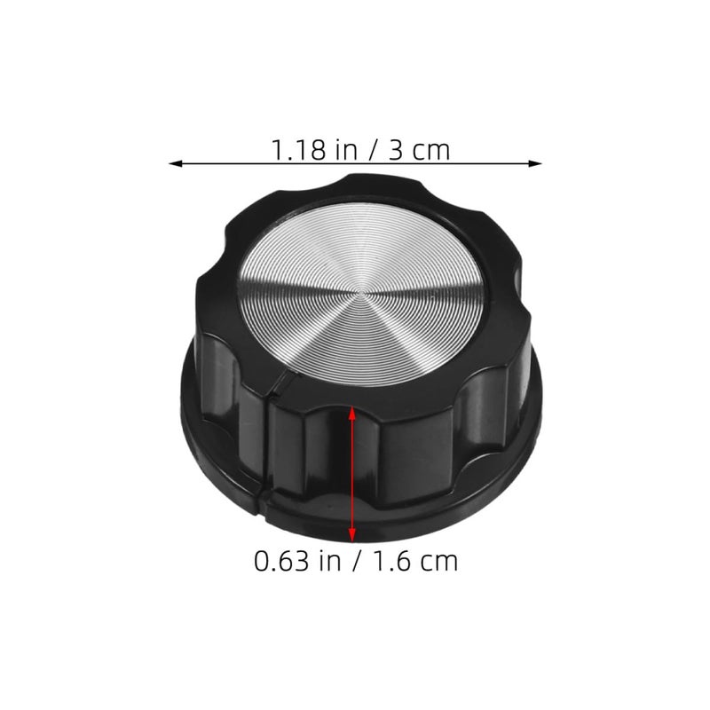 Universal Electric Stove Timer Knob Replacement 6Pcs Black Rotary Control Switch - Image 3