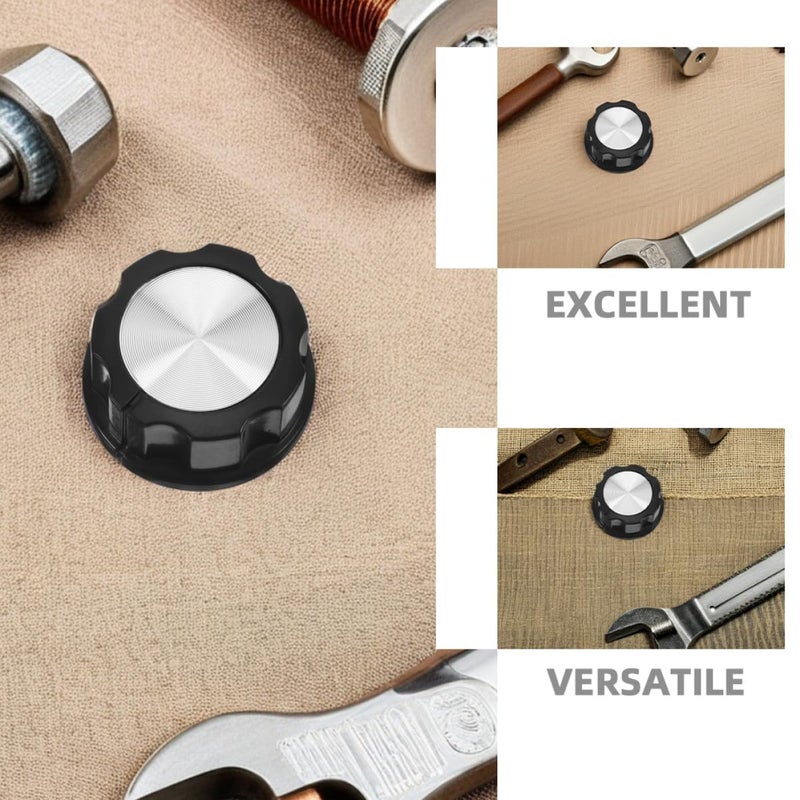 Universal Electric Stove Timer Knob Replacement 6Pcs Black Rotary Control Switch - Image 4