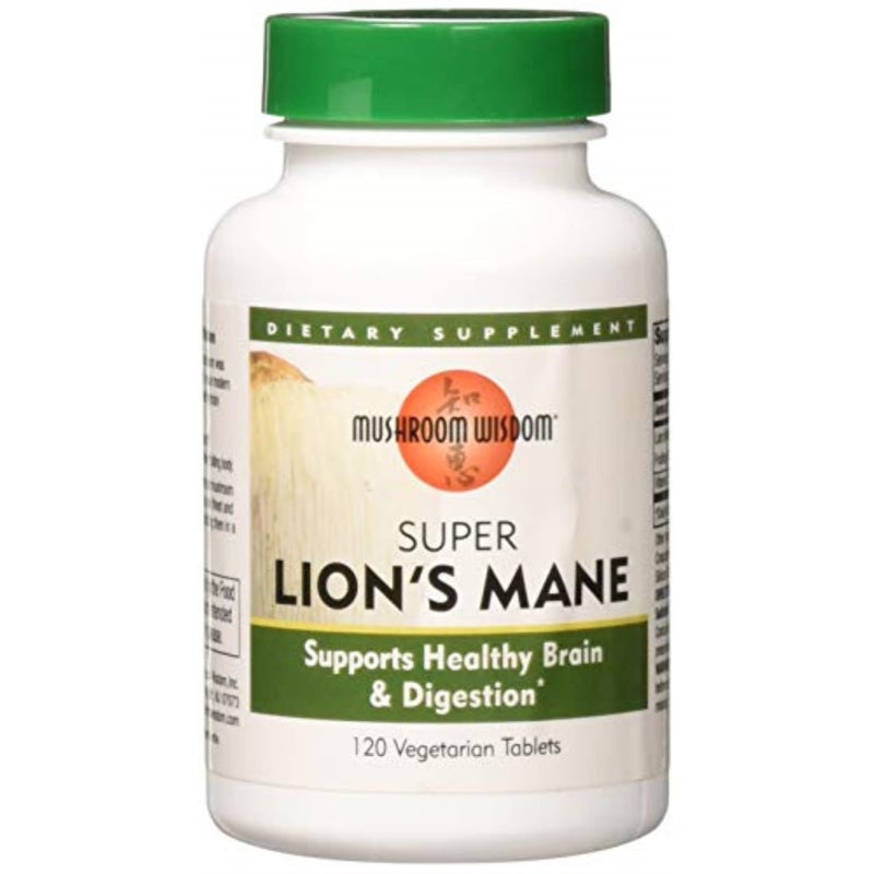 Mushroom Wisdom Super Extract Lions Mane 120 Count